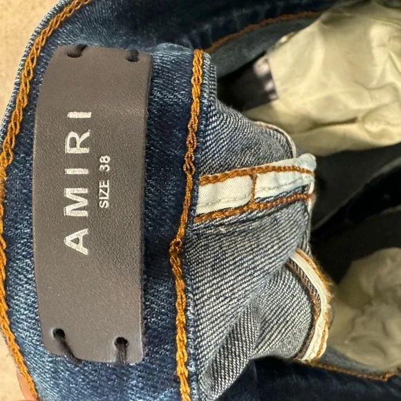 Amiri Denim Blue Jeans - Picture 3 of 6